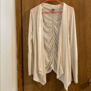 Vanity Large white cardigan